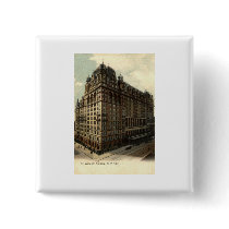 The Waldorf Astoria, New York City 1908 Vintage Pins