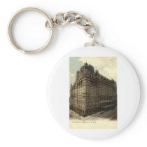 The Waldorf Astoria, New York City 1908 Vintage Key Chains