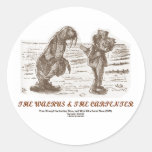 The Walrus And The Carpenter (Looking Glass) Sticker