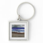 The Wandering CricketDiane Ocean Beach Art Keychain