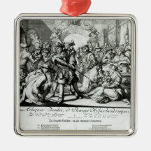 The Warming Pan Baby, c.1688 Christmas Tree Ornaments
