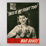The Wartime Woman! posters