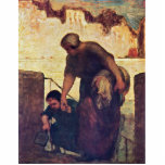 The Washerwoman By Daumier Honoré photo sculptures