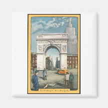 The Washington Arch, New York Refrigerator Magnet