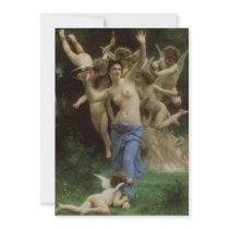 The Wasp's Nest (Le Guêpier) by Bouguereau Custom Invite