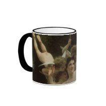 The Wasp's Nest (Le Guêpier) by Bouguereau Mugs