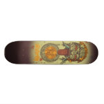 The Watcher #1 - Green Skateboard Deck