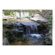 the waterfall card