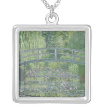 The Waterlily Pond: Green Harmony, 1899 Necklace