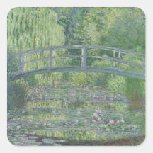 The Waterlily Pond: Green Harmony, 1899 Sticker