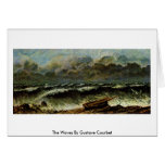 The Waves By Gustave Courbet cards