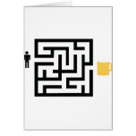 the way to beer icon greeting cards