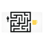 the way to beer icon customized photo card