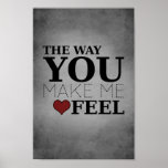 the way you make me feel posters