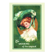 The Wearing Of The Green Party Invitation