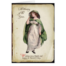 The Wearing of the Green St. Patrick's Day Card