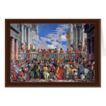 The Wedding At Cana., Wedding At Cana, Greeting Card
