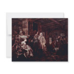 The Wedding Banquet " By Hogarth William invitations