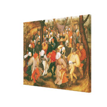 The Wedding Dance, 1607 Canvas Print