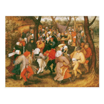 The Wedding Dance, 1607 Post Cards
