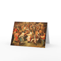 The Wedding Dance, Greeting Card