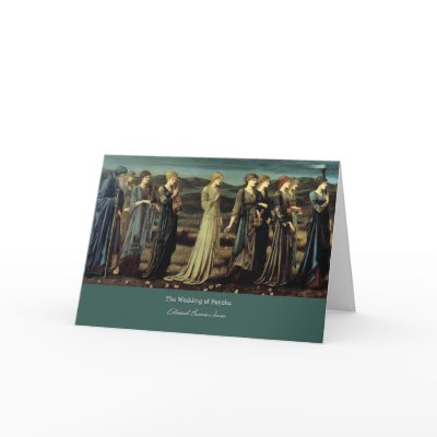 "The Wedding of Psyche", by Edward Burne-Jones Card by cmoorecole