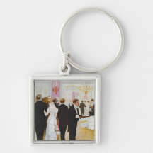 The Wedding Reception, c.1900 Key Chains