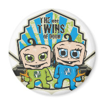 The Wee Twins magnets