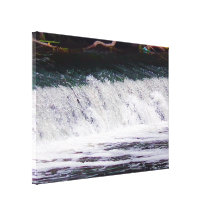 The weir canvas print