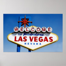 The "Welcome to Fabulous Las Vegas" sign Posters