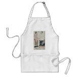 The west side by Katsukawa,Shunsho aprons