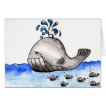 The whale family cards