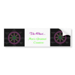 The Wheel Bumper Sticker bumper stickers
