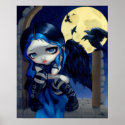 The Whispered Word Lenore ART PRINT gothic fairy