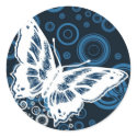 The White Butterfly stickers