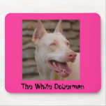 The White Doberman mousepads