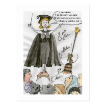 The white ego postcard