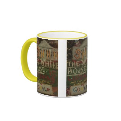the white house is listening mug by nocklist