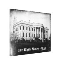 The White House - Southern Exposure Canvas Print