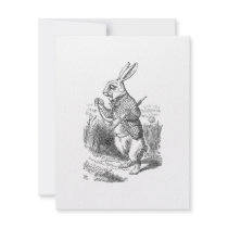 The White Rabbit Checks His Watch