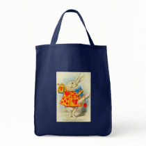 The White Rabbit Full Colour Tote Bag