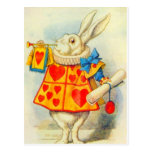 The White Rabbit Full Colour Postcard