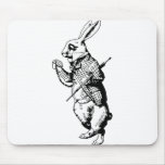 The White Rabbit - Inked Mouse Mat