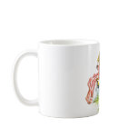 The white rabbit races by Alice Coffee Mug