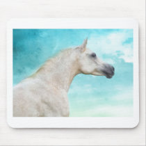 The White Stallion Mousepads