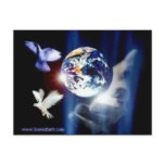 The Whole World In His Hands Post Card postcards