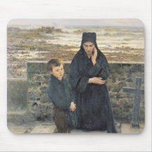 The Widow of the Ile de Sein, 1880 Mousepad