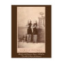 The Wild Men of Borneo on Cards, Postcards