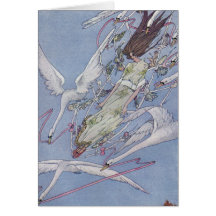 The Wild Swans Greeting Cards