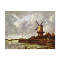 The Windmill At Wijk Bij Duurstede [1]. By Jacob I Post Card